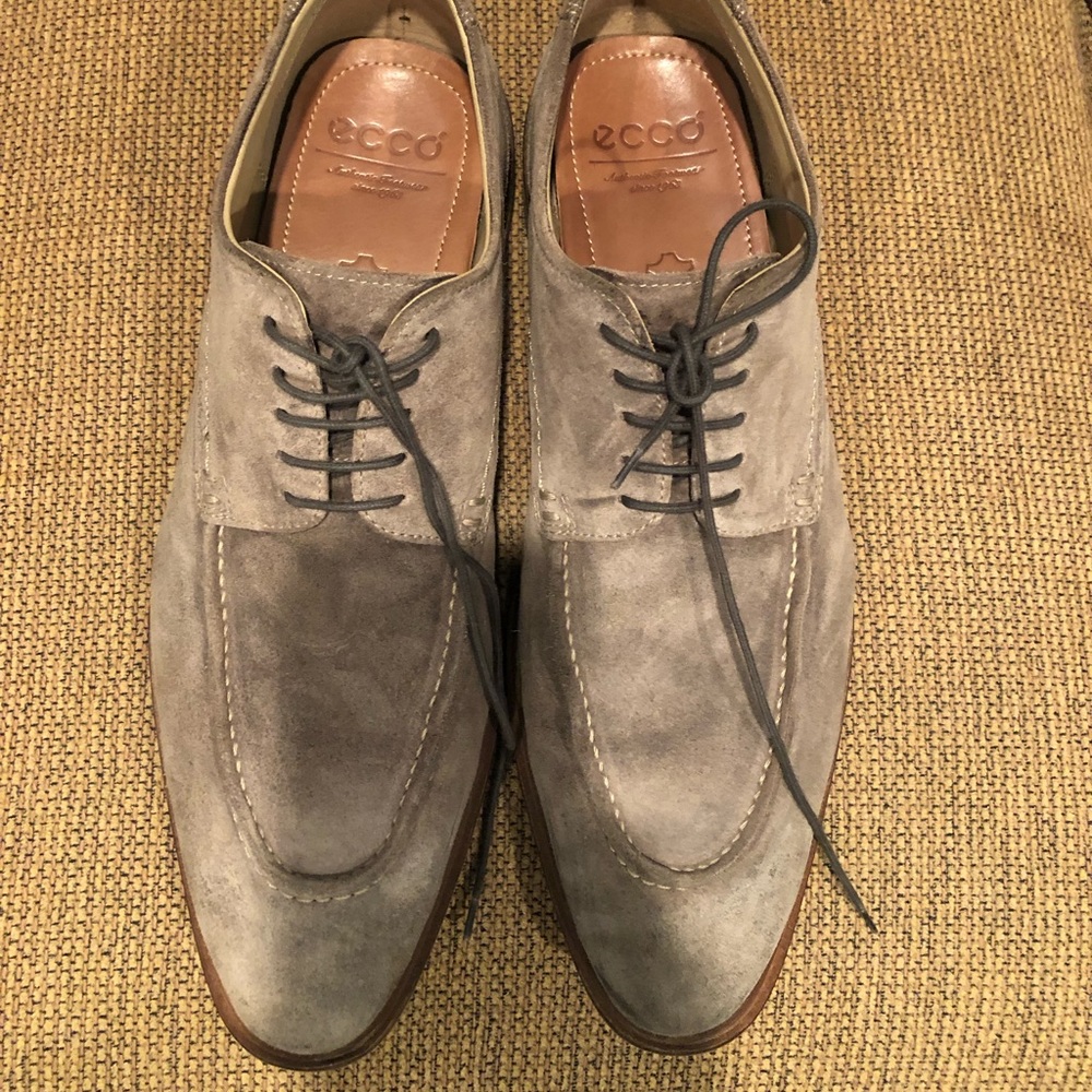 ECCO Suede Dress Shoes